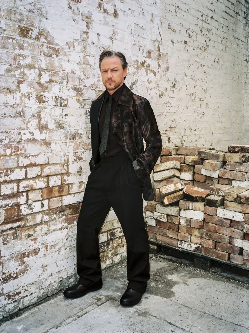 James McAvoy covers Esquire Mexico October 2024 by Juankr