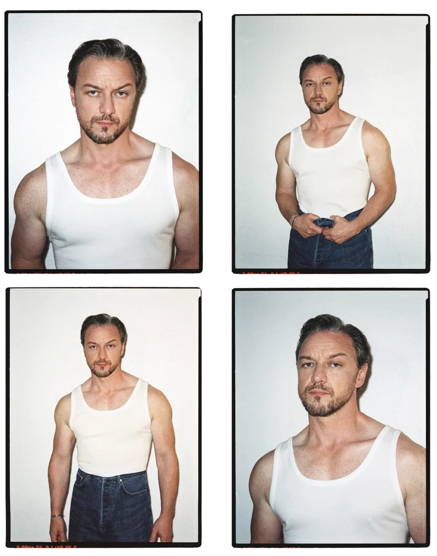 James McAvoy covers Esquire Mexico October 2024 by Juankr