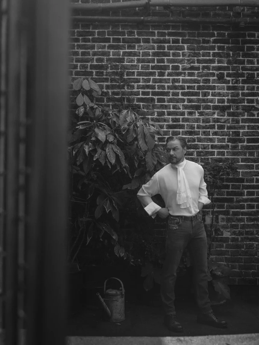 James McAvoy covers Esquire Mexico October 2024 by Juankr