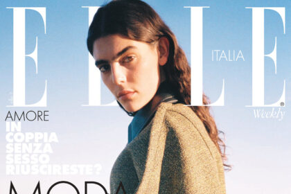 Julia Pacha covers Elle Italia November 28th, 2024 by Riccardo Vimercati