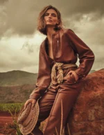 Karlina Caune by Joseph Degbadjo for Madame Figaro November 29th, 2024