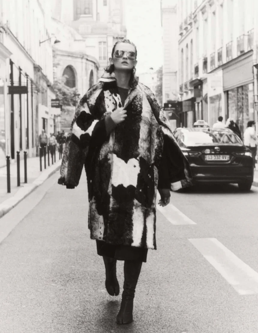 Lara Mullen by Tom Schirrmacher for Elle France November 7th, 2024