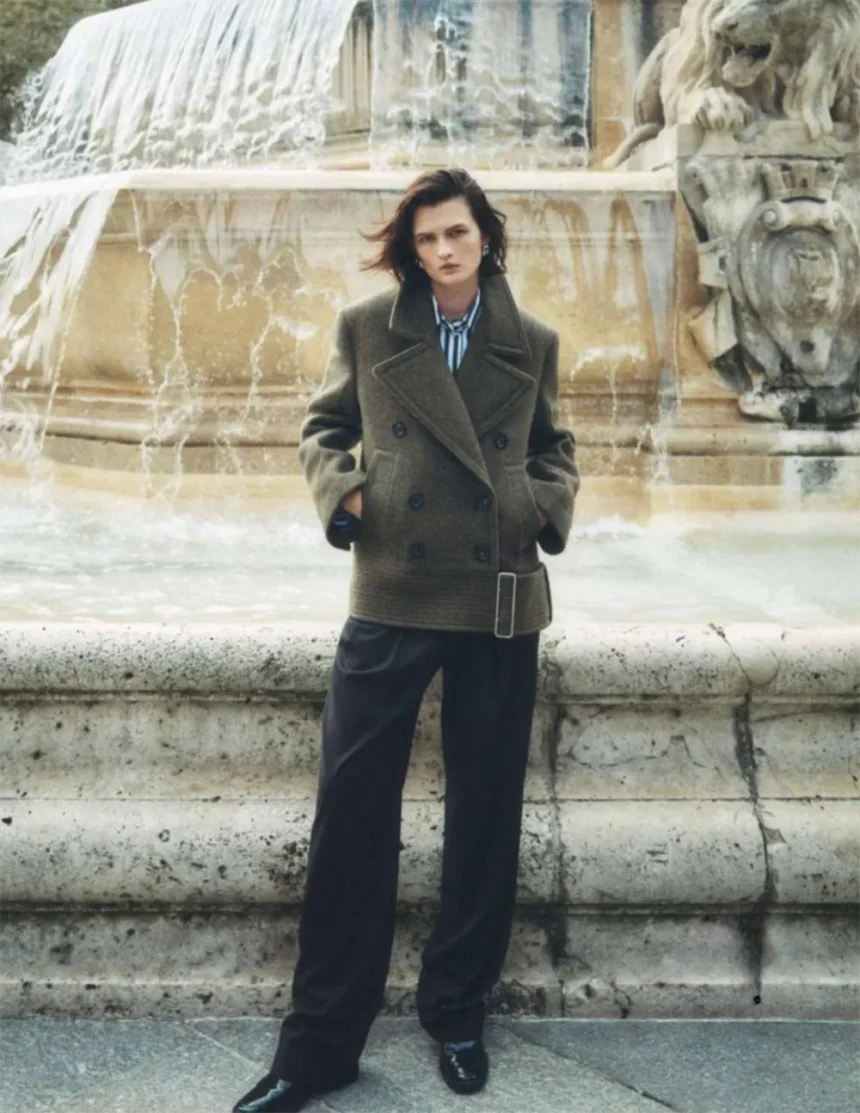 Lara Mullen by Tom Schirrmacher for Elle France November 7th, 2024