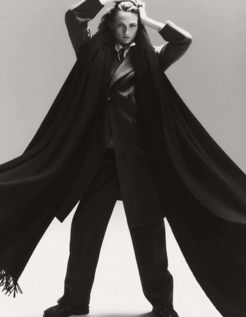 Lara Mullen by Tom Schirrmacher for Elle France November 7th, 2024