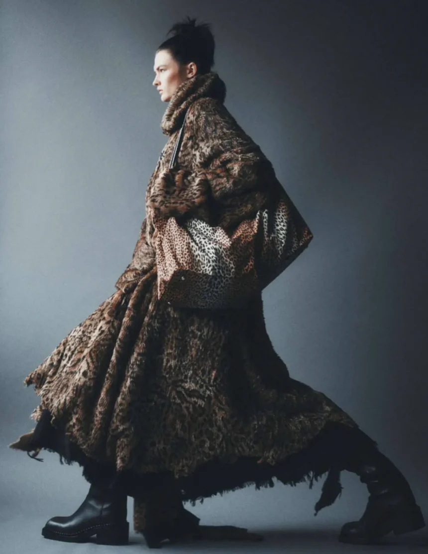 Lara Mullen by Tom Schirrmacher for Elle France November 7th, 2024