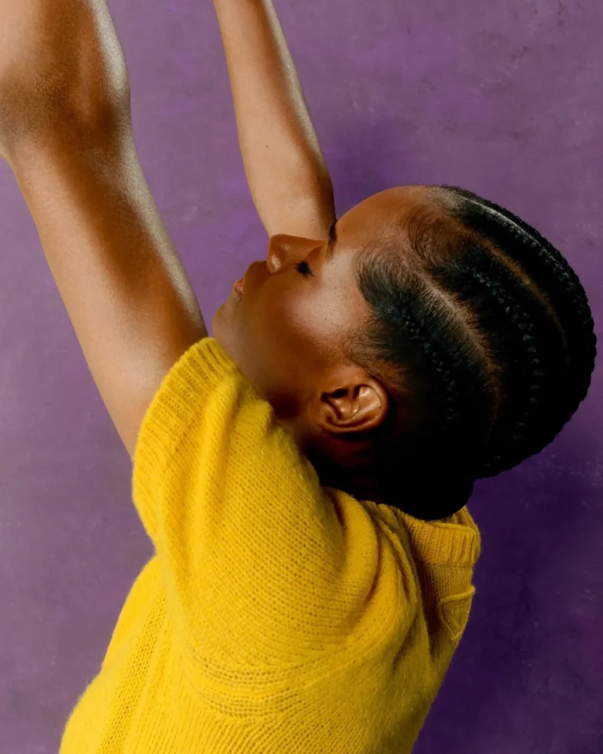 Letitia Wright covers Elle UK November 2024 by Christina Ebenezer