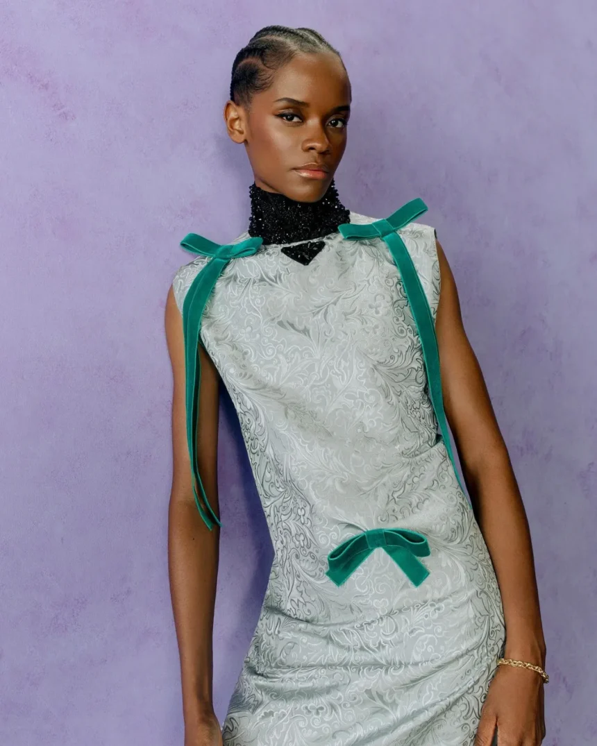 Letitia Wright covers Elle UK November 2024 by Christina Ebenezer