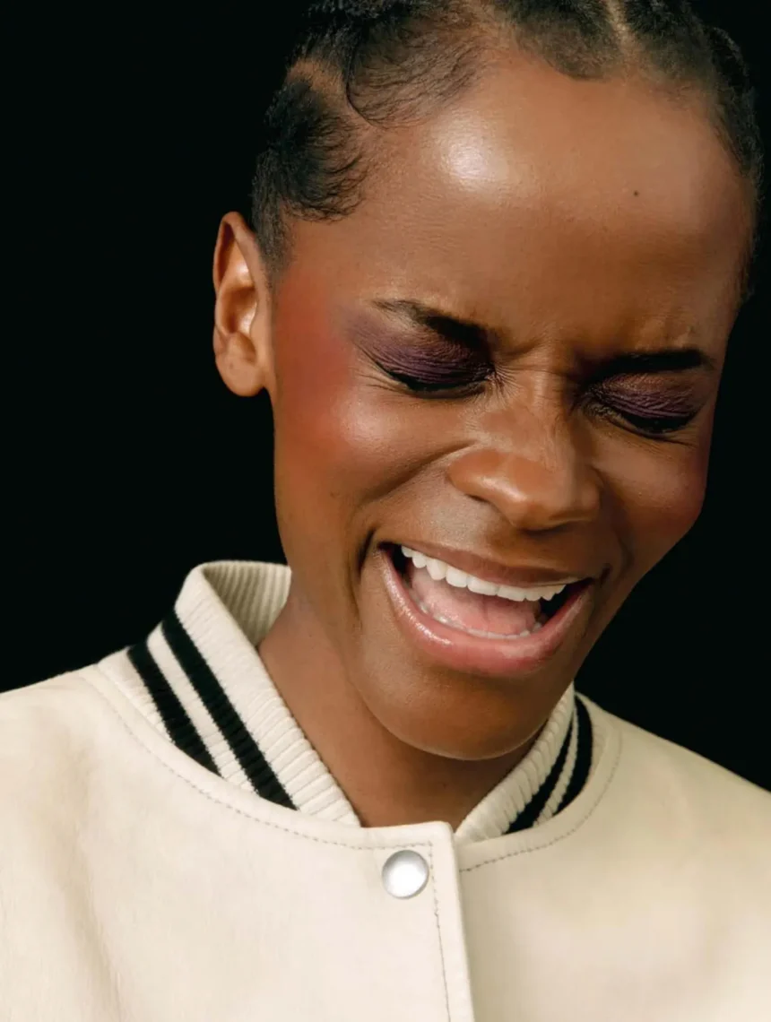 Letitia Wright covers Elle UK November 2024 by Christina Ebenezer