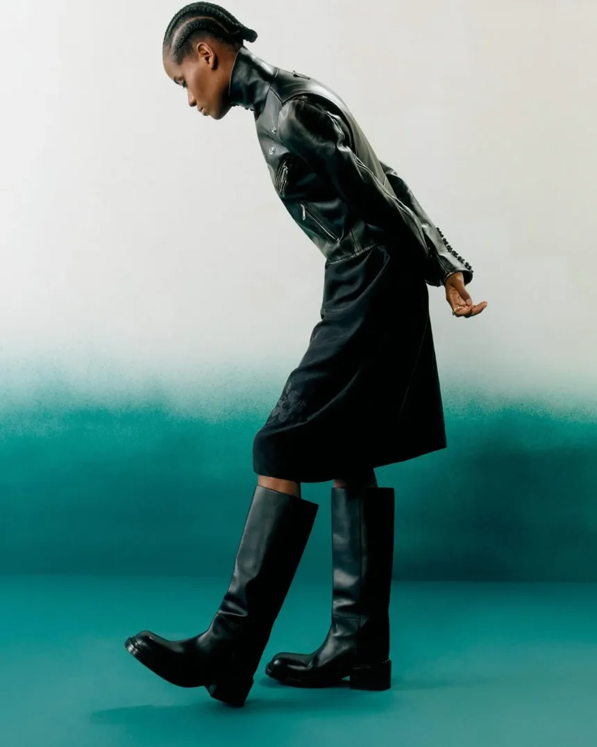 Letitia Wright covers Elle UK November 2024 by Christina Ebenezer