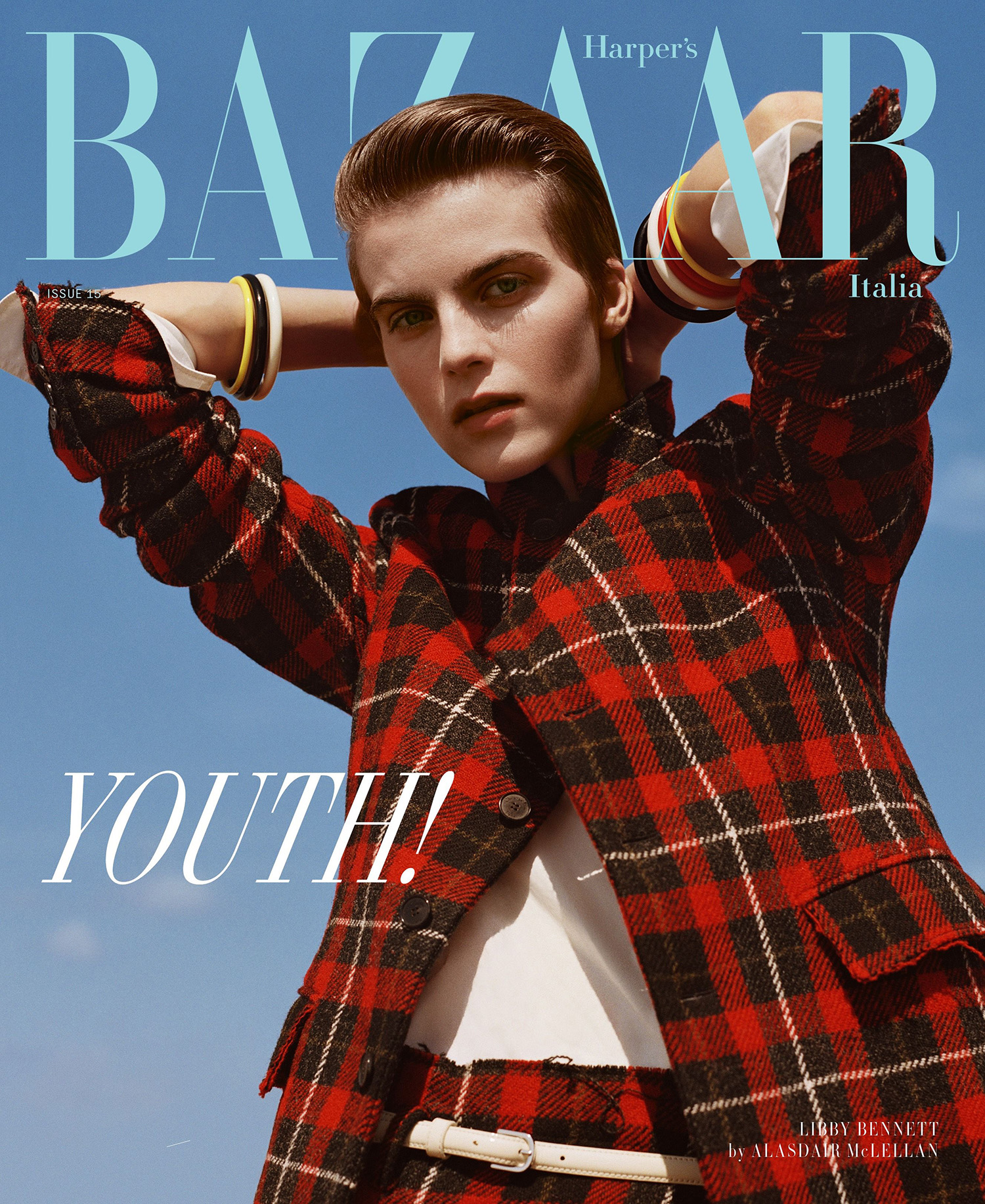 Libby Bennett and Joel Kemp cover Harper’s Bazaar Italia November 2024 by Alasdair McLellan