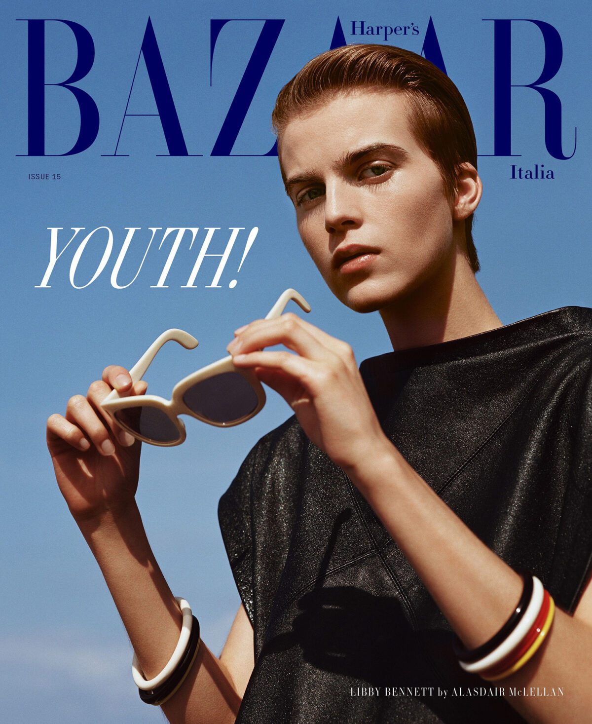 Libby Bennett and Joel Kemp cover Harper’s Bazaar Italia November 2024 by Alasdair McLellan