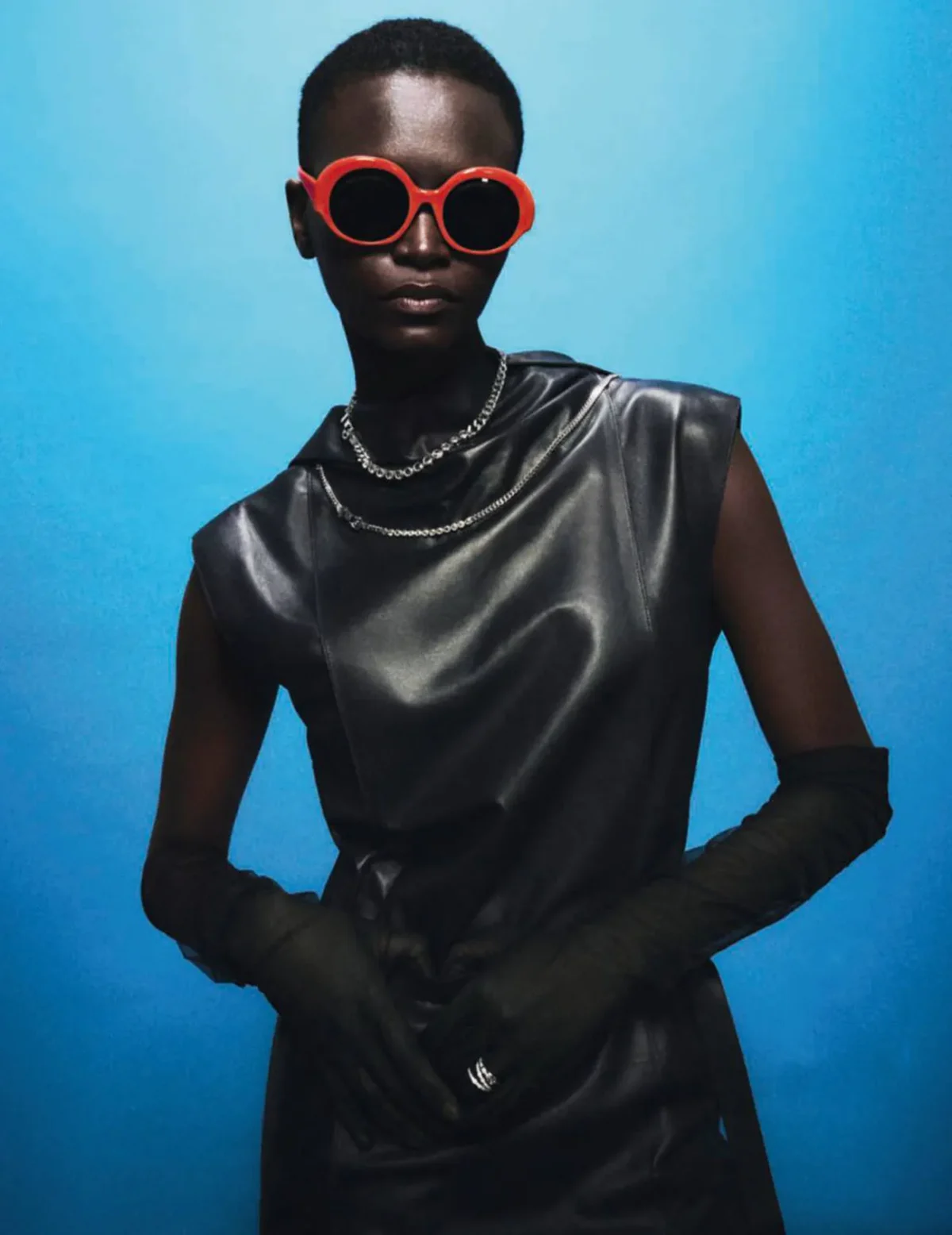 Loane Normand and Oulimata Gueye by Marco Cella for Madame Figaro November 1st, 2024