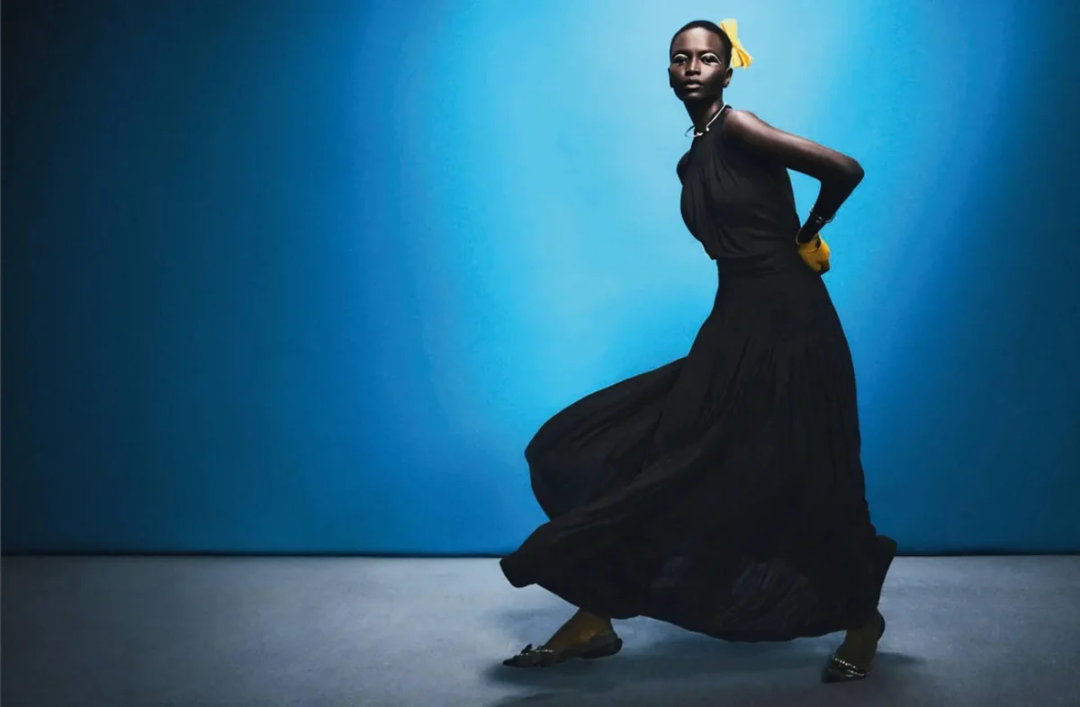 Loane Normand and Oulimata Gueye by Marco Cella for Madame Figaro November 1st, 2024