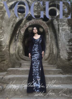 Monica Bellucci covers Vogue Italia October 2024 by Tim Burton