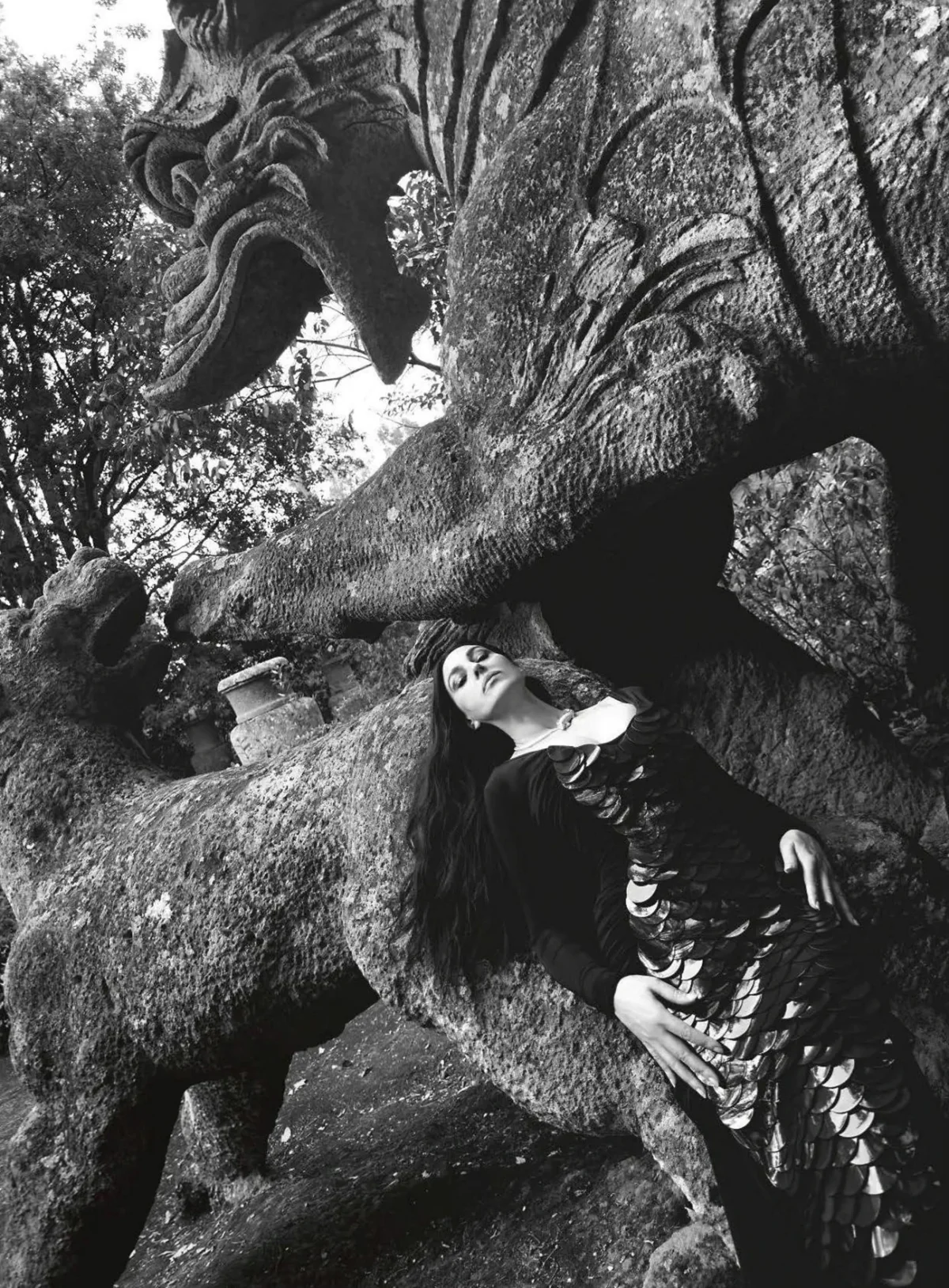 Monica Bellucci covers Vogue Italia October 2024 by Tim Burton