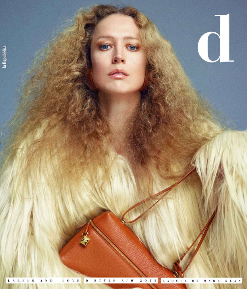 Raquel Zimmermann covers D la Repubblica November 9th, 2024 by Mark Kean