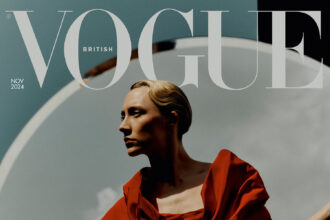 Saoirse Ronan covers British Vogue November 2024 by Jack Davison