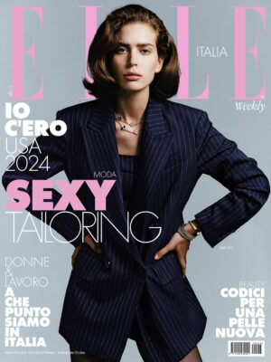 Sean Levy covers Elle Italia November 7th, 2024 by Adriano Russo