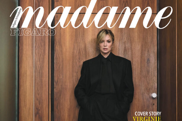 Virginie Efira covers Madame Figaro November 29th, 2024 by P.A Hüe de Fontenay