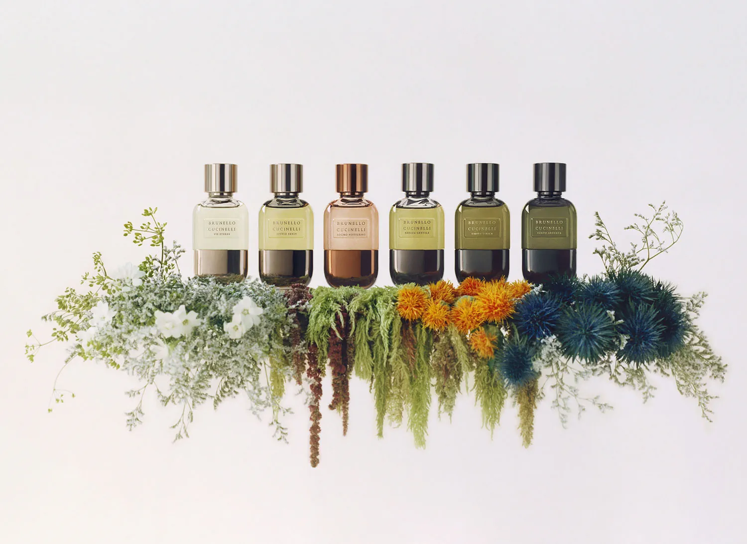 Brunello Cucinelli launches "Incanti Poetici" collection with six new signature scents