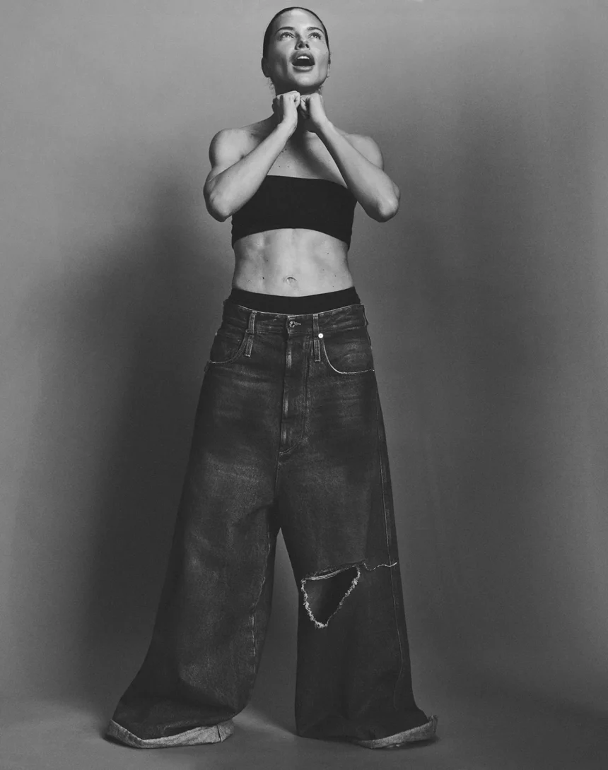 Adriana Lima covers Vogue Spain November 2024 by Daniel Jackson