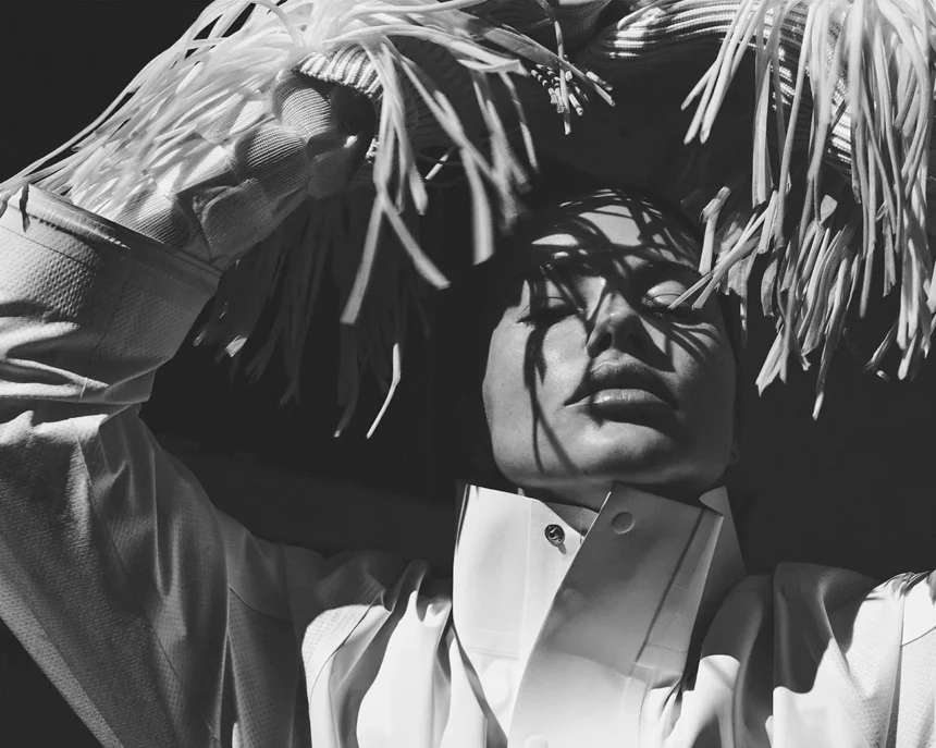 Adriana Lima covers Vogue Spain November 2024 by Daniel Jackson