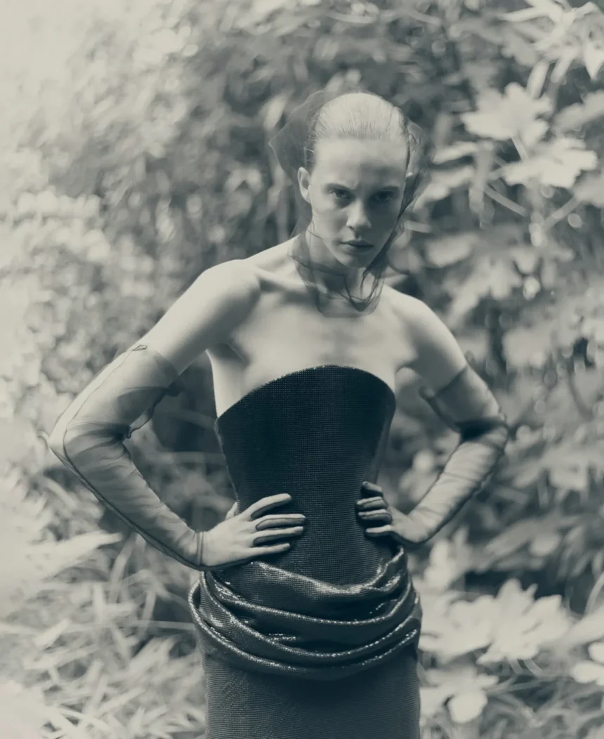 Anouk Smits by Ola Rindal for Harper’s Bazaar Italia December 2024