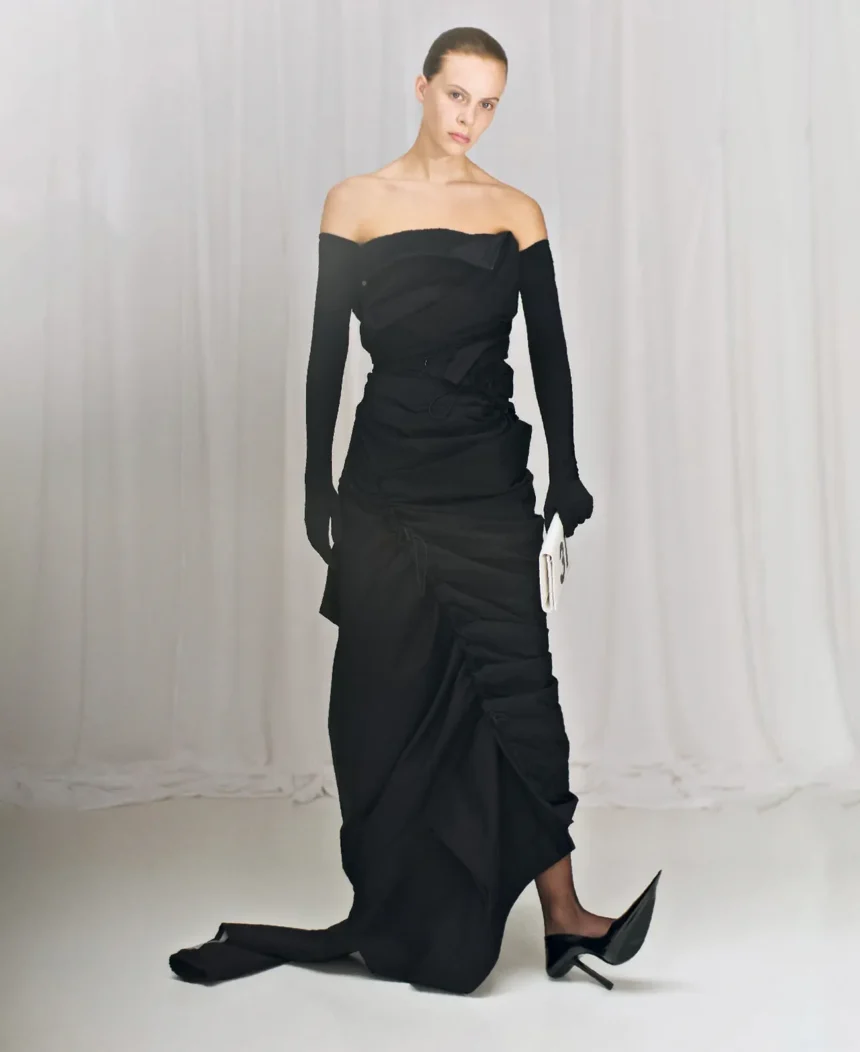 Anouk Smits by Ola Rindal for Harper’s Bazaar Italia December 2024