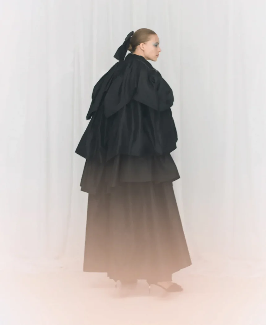 Anouk Smits by Ola Rindal for Harper’s Bazaar Italia December 2024