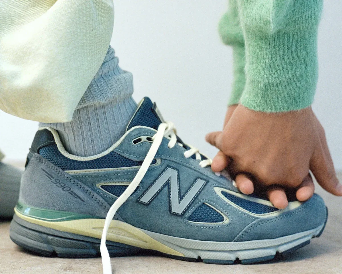 Auralee and New Balance drop MADE in USA 990v4 with modern design language