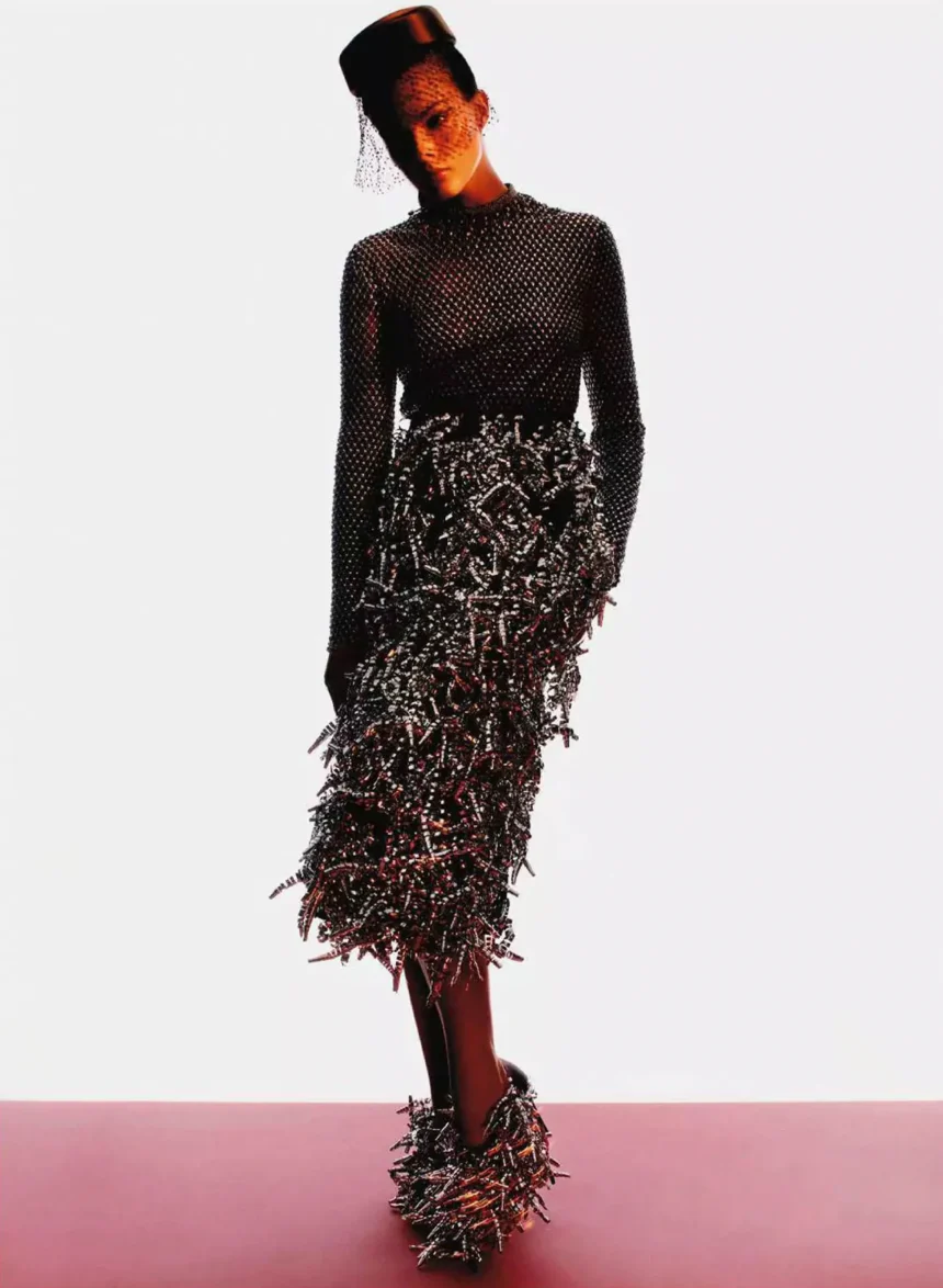 Aylah Peterson by Jérémie Monnier for Elle France December 19th, 2024