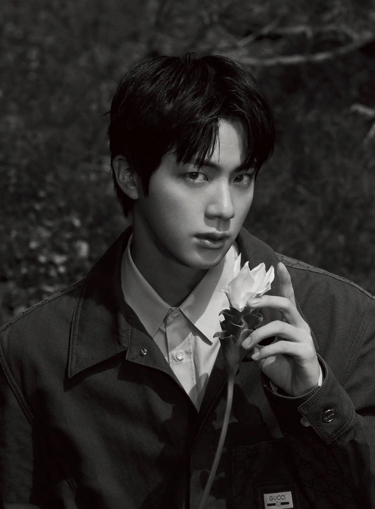 BTS’ Jin covers Vogue Japan December 2024 by Kim Hee June