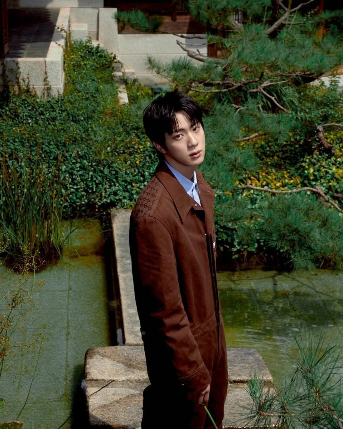 BTS’ Jin covers Vogue Japan December 2024 by Kim Hee June