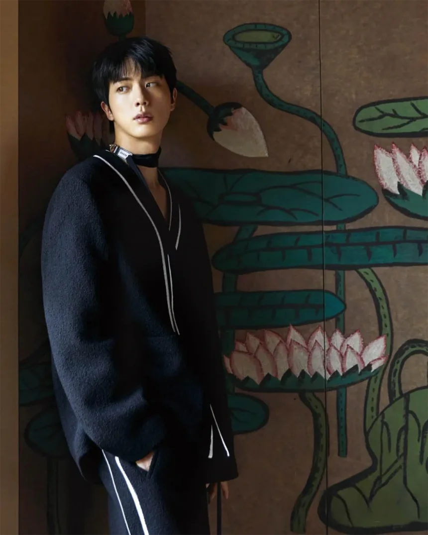 BTS’ Jin covers Vogue Japan December 2024 by Kim Hee June