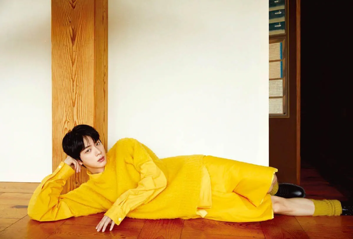 BTS’ Jin covers Vogue Japan December 2024 by Kim Hee June