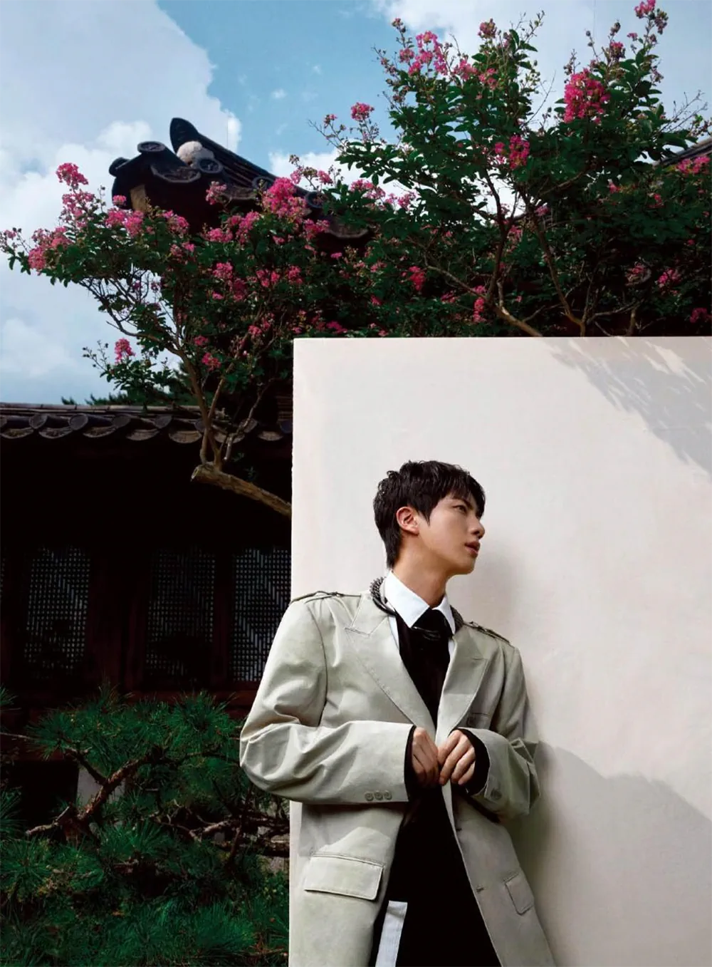 BTS’ Jin covers Vogue Japan December 2024 by Kim Hee June