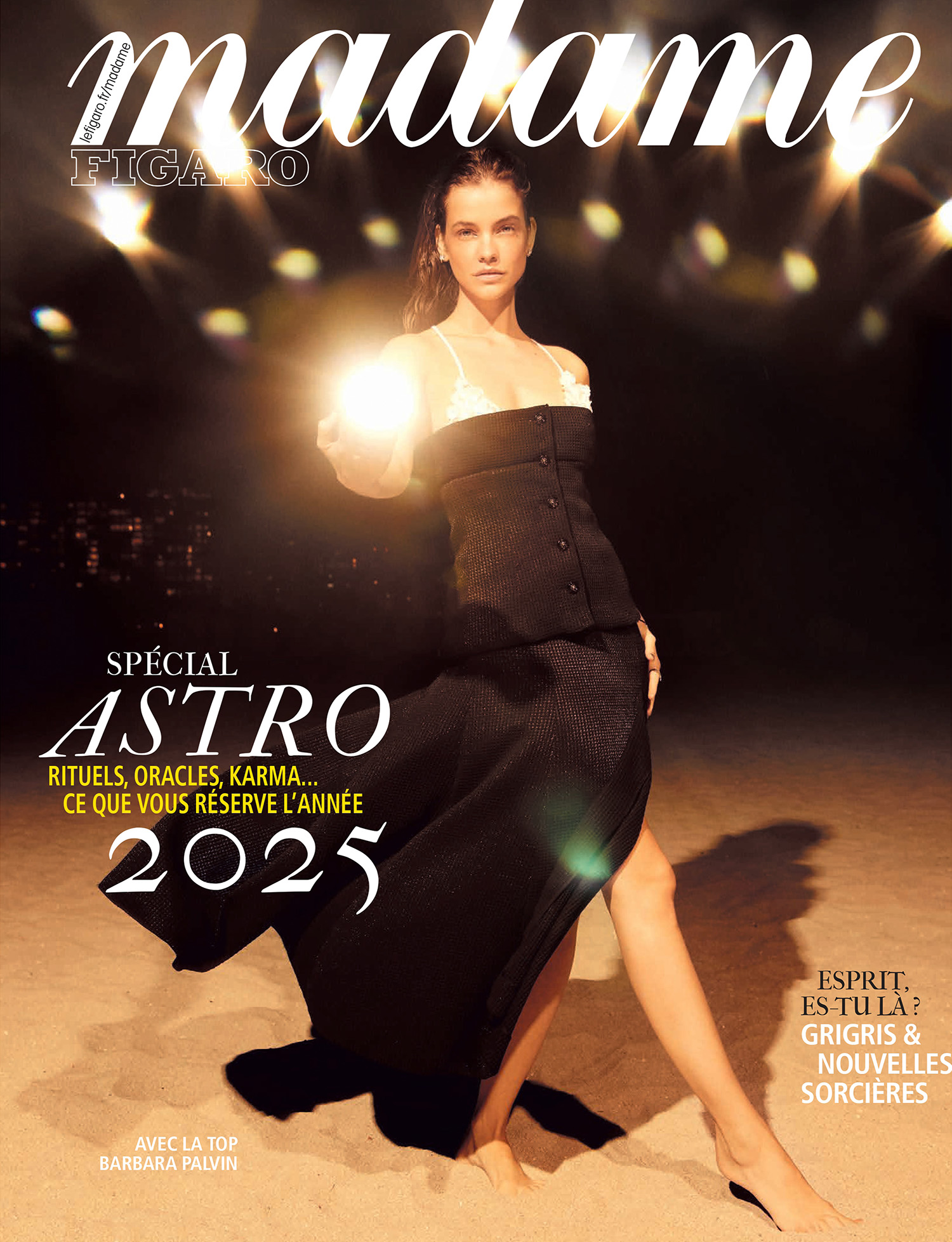 Barbara Palvin covers Madame Figaro December 27th, 2024 by Marilou Daubé