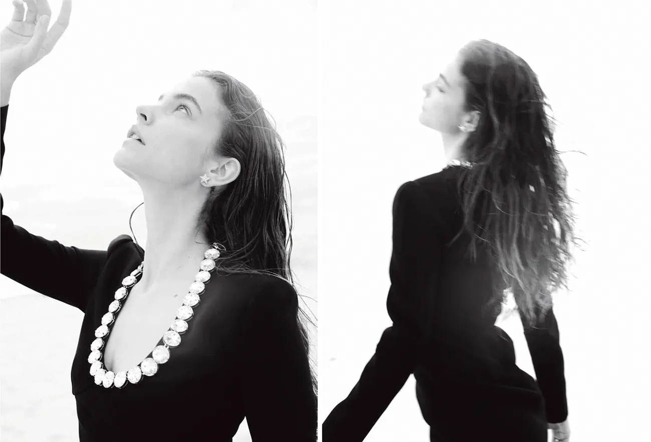 Barbara Palvin covers Madame Figaro December 27th, 2024 by Marilou Daubé