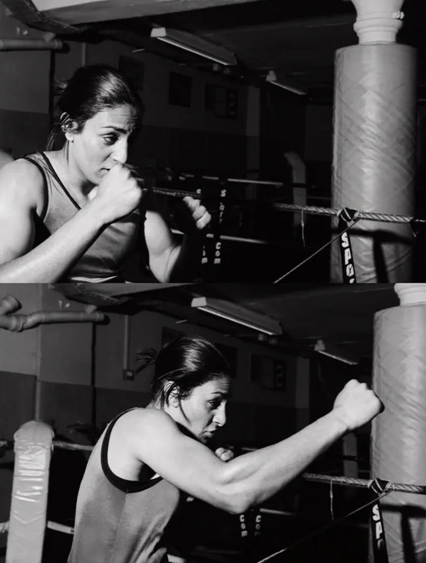 Imane Khelif covers D la Repubblica December 21st, 2024 by Sam Rock