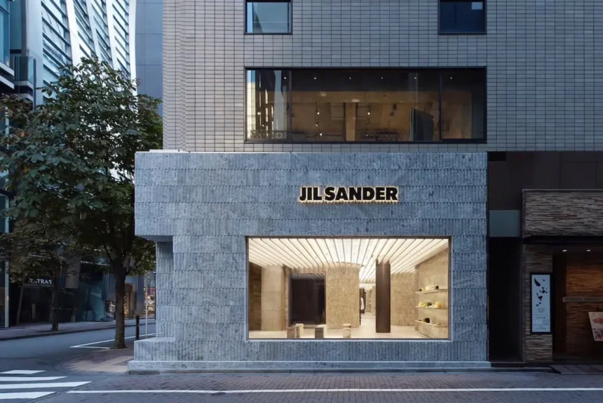 Jil Sander opens flagship store in Ginza, Tokyo