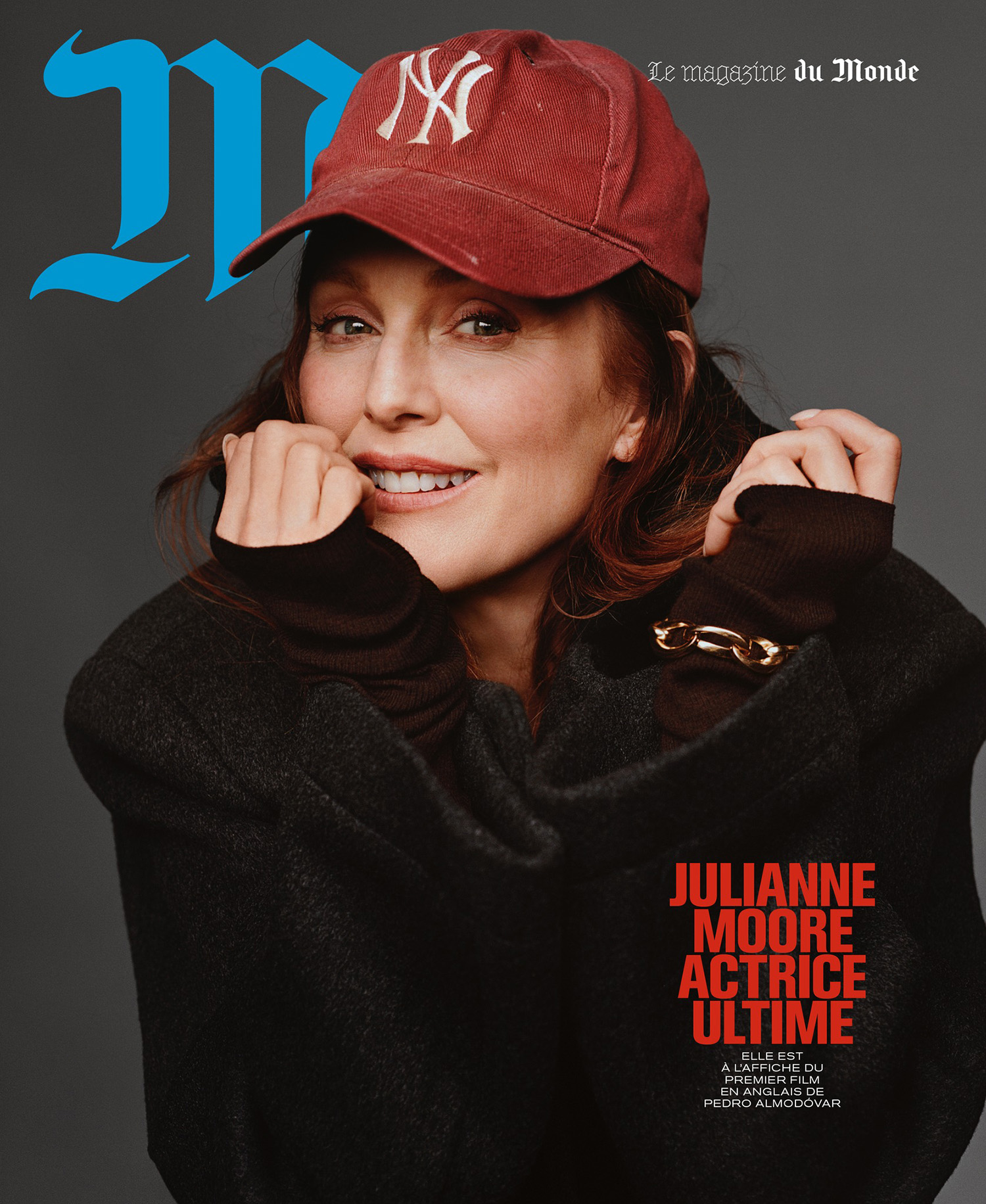 Julianne Moore covers M Le magazine du Monde December 28th, 2024 by Alasdair McLellan