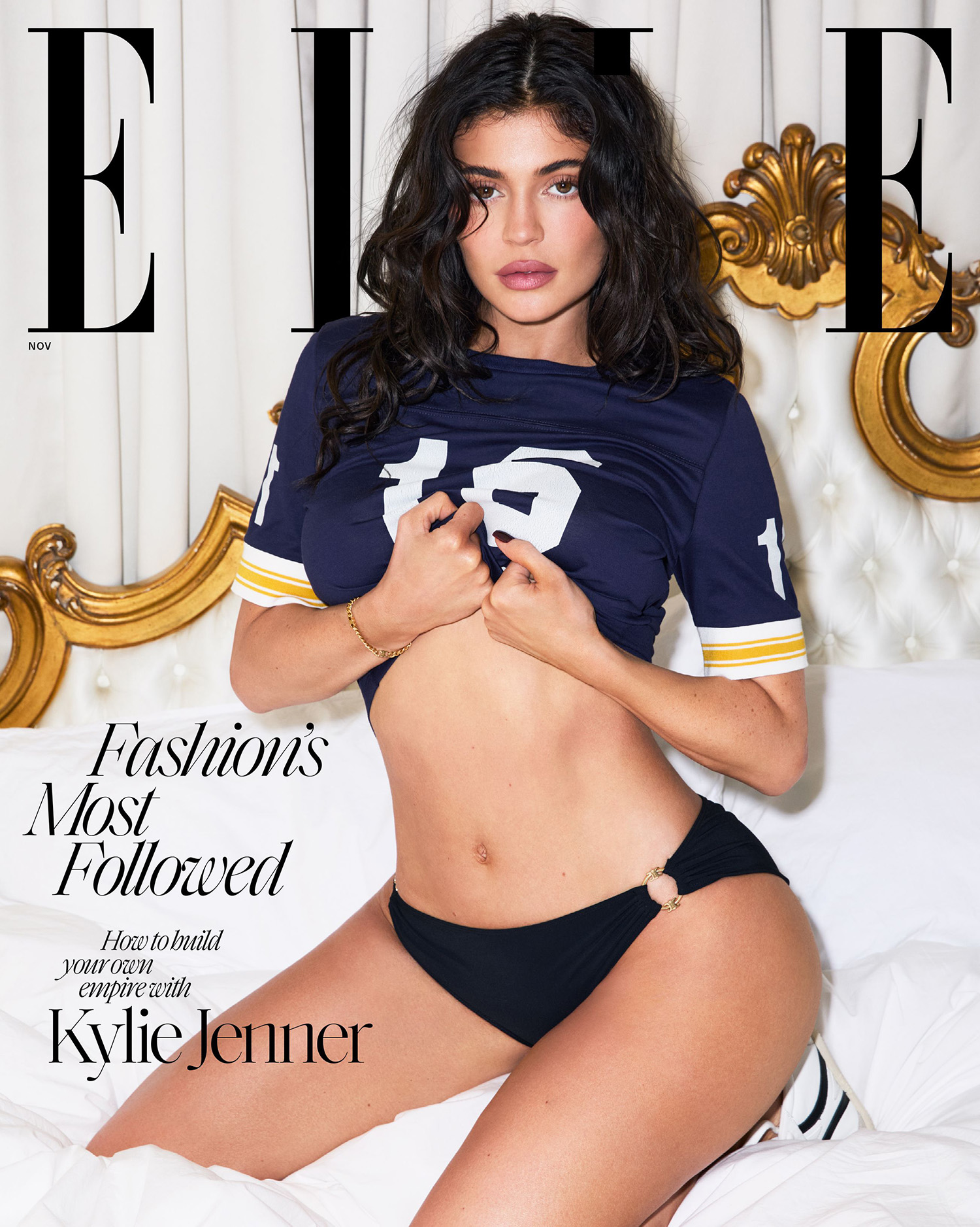 Kylie Jenner covers Elle US November 2024 by Carin Backoff