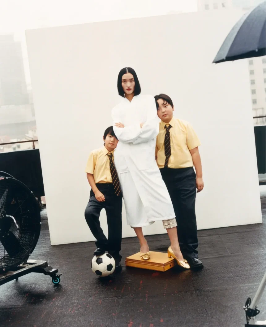 Lina Zhang covers Vogue China December 2024 by Hailun Ma