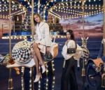 Louis Vuitton's dreamy Holiday 2024 campaign with magical carousel