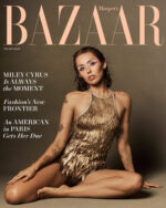 Miley Cyrus covers Harper's Bazaar US December 2024/January 2025 by Ethan James Green