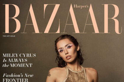 Miley Cyrus covers Harper's Bazaar US December 2024/January 2025 by Ethan James Green