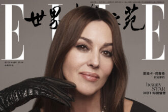 Monica Bellucci covers Elle China December 2024 by Juankr