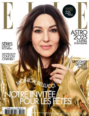 Monica Bellucci covers Elle France December 19th, 2024 by Julien Vallon