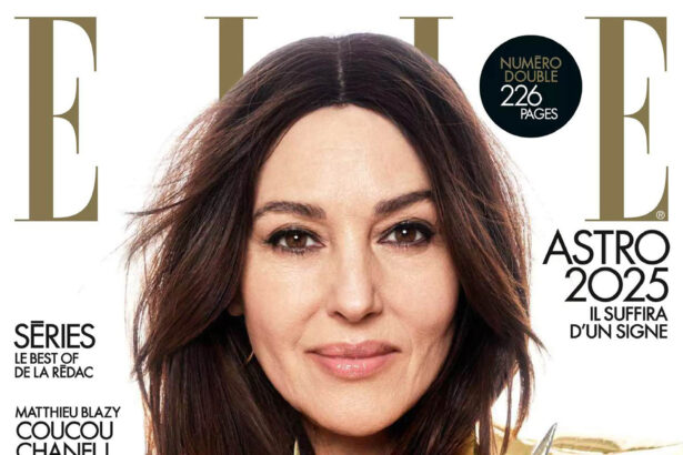 Monica Bellucci covers Elle France December 19th, 2024 by Julien Vallon