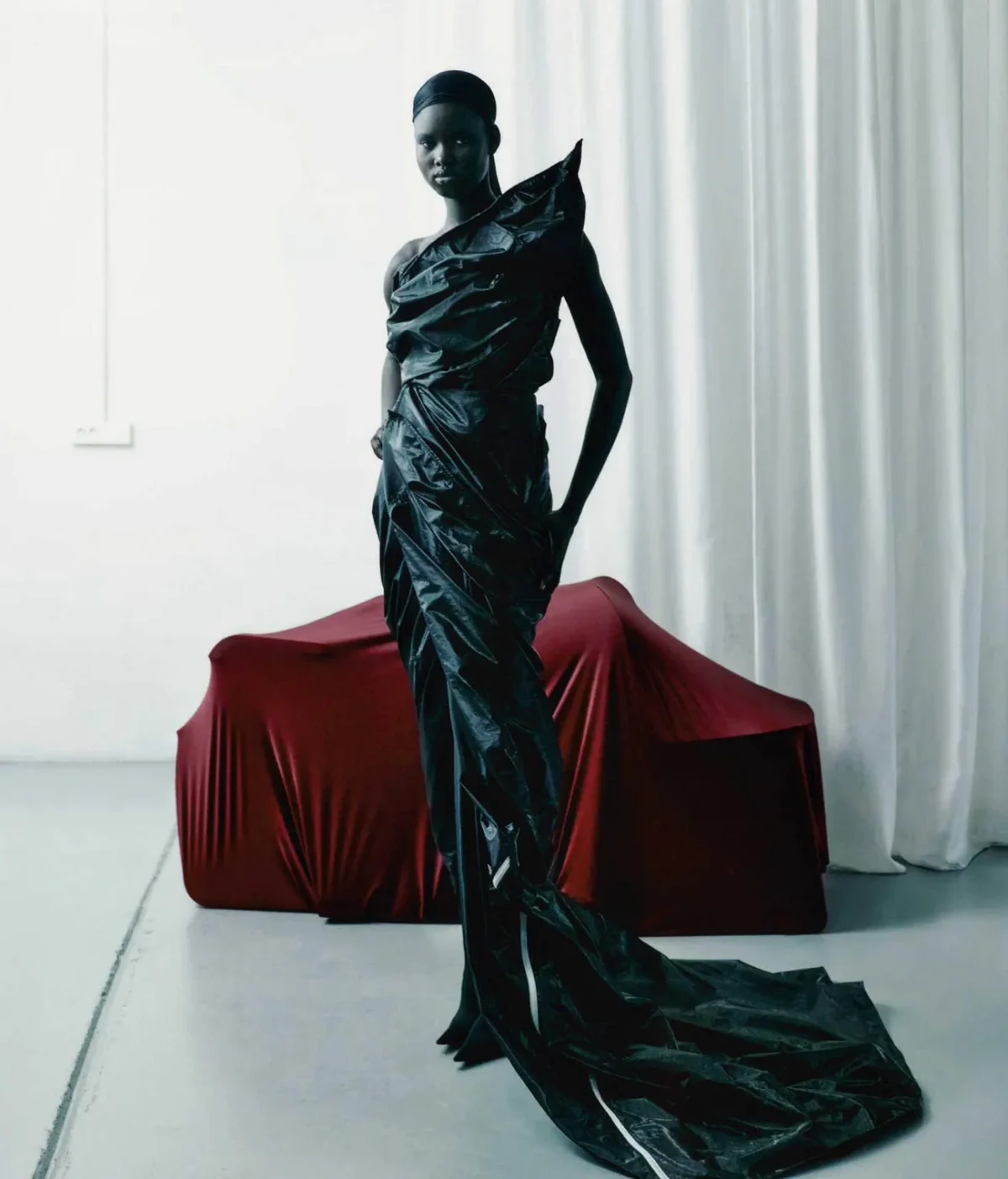 Nyakong Chan in Balenciaga on D la Repubblica December 7th, 2024 by Umit Savaci